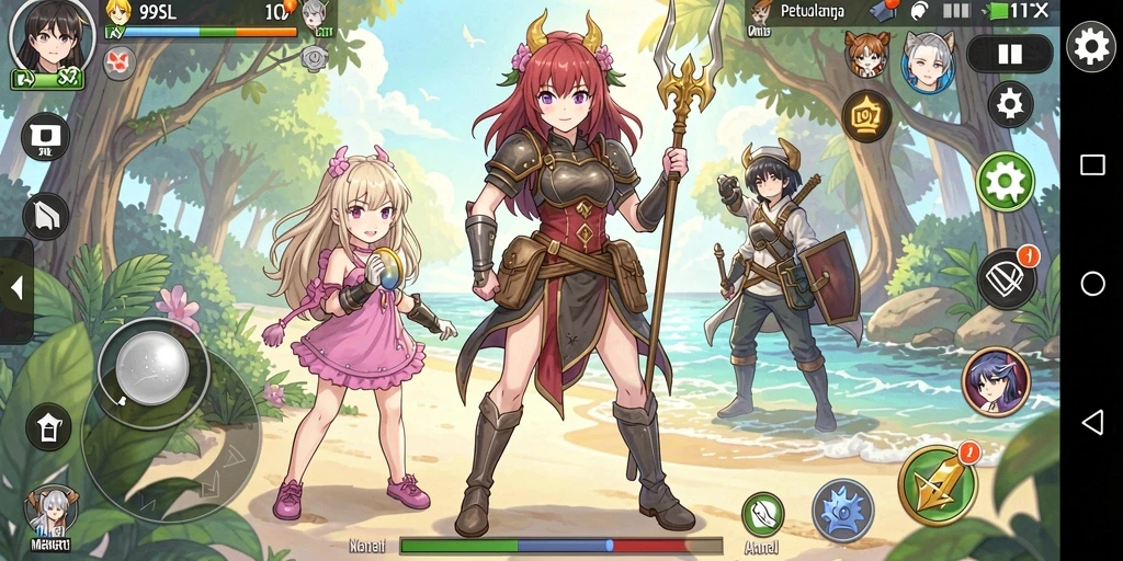 Tampilan menarik dari gameplay 99SL yang penuh aksi dan petualangan.