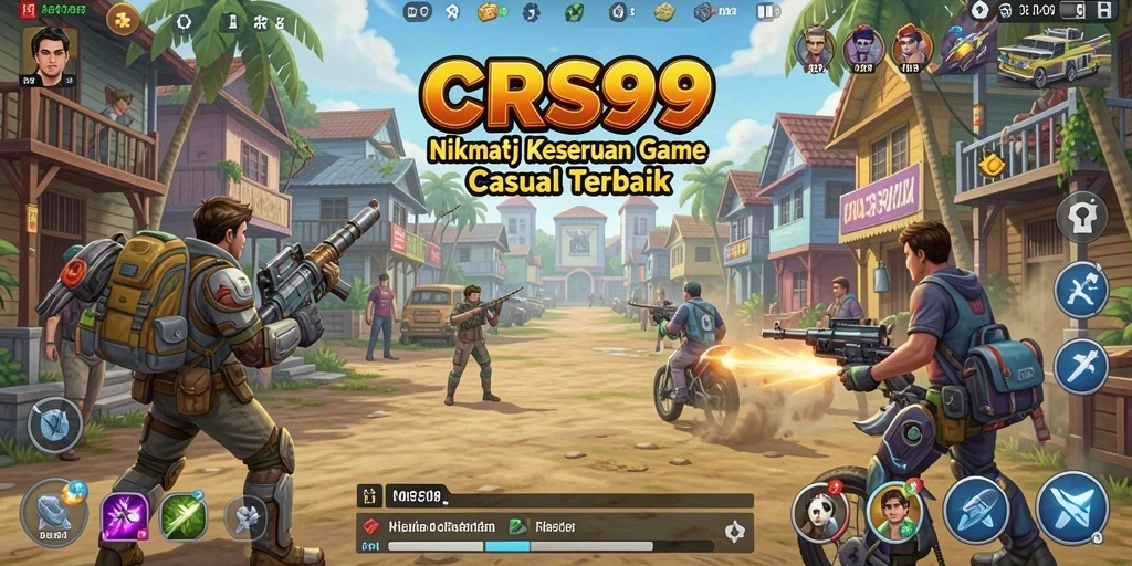 Tangkapan layar menunjukkan gameplay seru dan menyenangkan di CRS99.