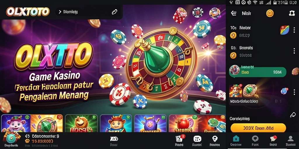 Screenshot OLXTOTO menampilkan gameplay Kasino yang mengasyikkan.