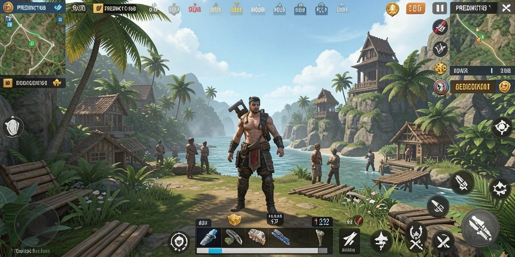 Tampilan gameplay PREDIKSI168 yang menarik di dunia terbuka.